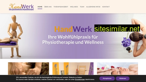 handwerk-physiotherapie.de alternative sites