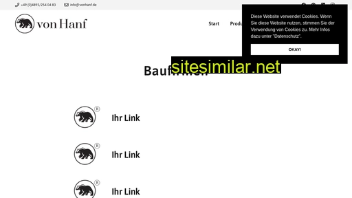 hanfbau.de alternative sites