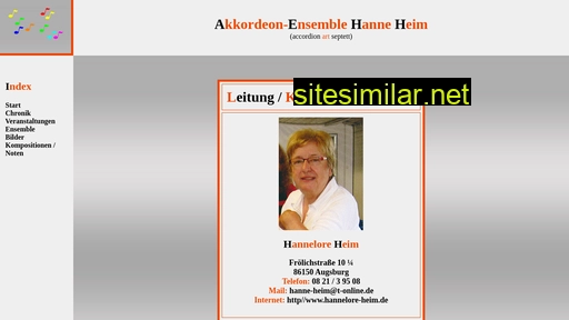 Hannelore-heim similar sites