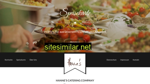 Hannes-catering-company similar sites