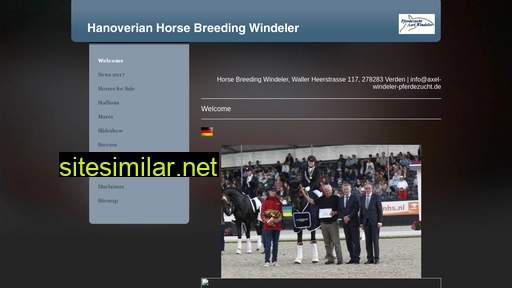 Hanoverian-breeding-windeler similar sites