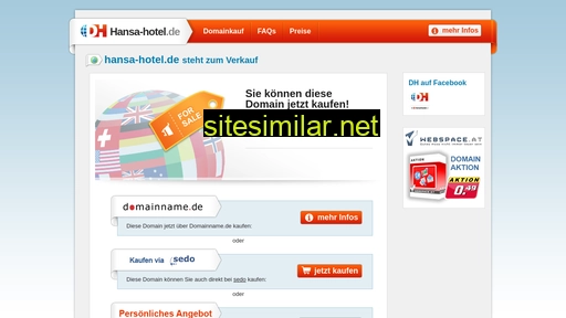 hansa-hotel.de alternative sites