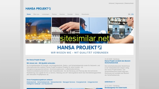 hansa-projekt.de alternative sites