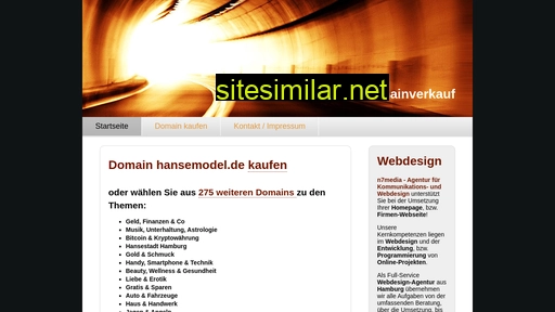 Hansemodel similar sites