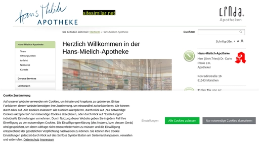 hans-mielich-apotheke.de alternative sites