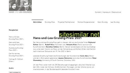 hans-und-lea-grundig.de alternative sites