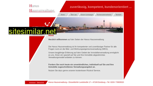 hanus-hausverwaltung.de alternative sites