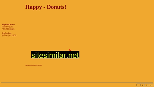 Happy-donuts similar sites