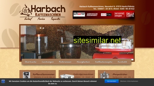 harbach-kaffeemaschinen.de alternative sites