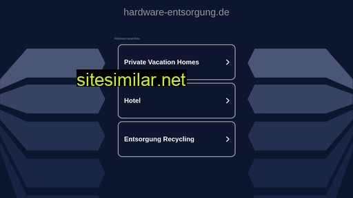 hardware-entsorgung.de alternative sites