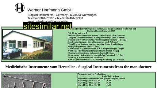 harfmann-gmbh.de alternative sites