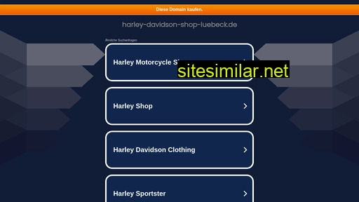 harley-davidson-shop-luebeck.de alternative sites