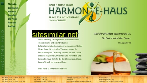 harmonie-haus-schwarzenberg.de alternative sites