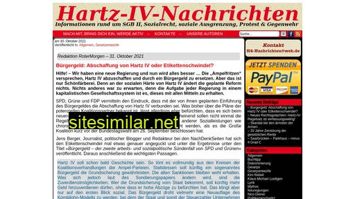 hartz-iv-nachrichten.de alternative sites
