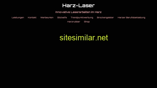 harz-laser.de alternative sites