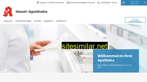 hasel-apotheke-app.de alternative sites