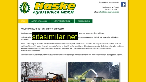 haske-agrarservice.de alternative sites