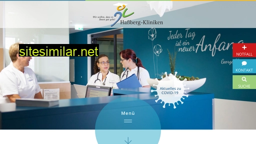 hassberg-kliniken.de alternative sites
