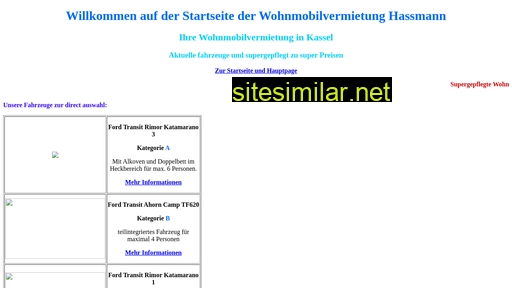 hassmann-wohnmobile.de alternative sites