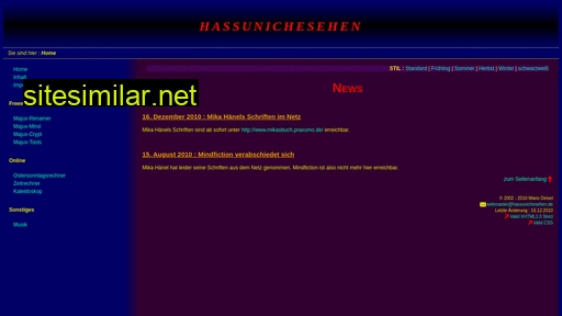 hassunichesehen.de alternative sites
