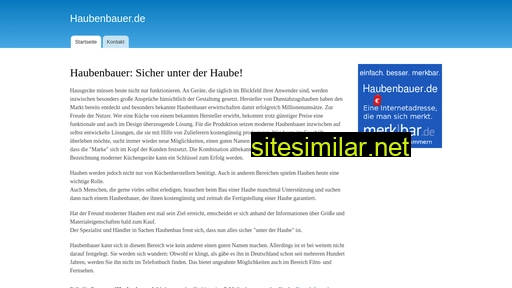 haubenbauer.de alternative sites