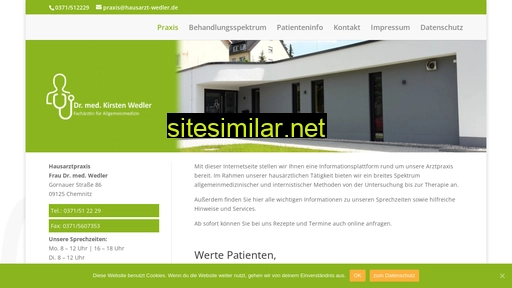 hausarzt-wedler.de alternative sites