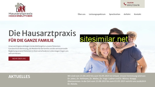 hausarztpraxis-hochreuther.de alternative sites