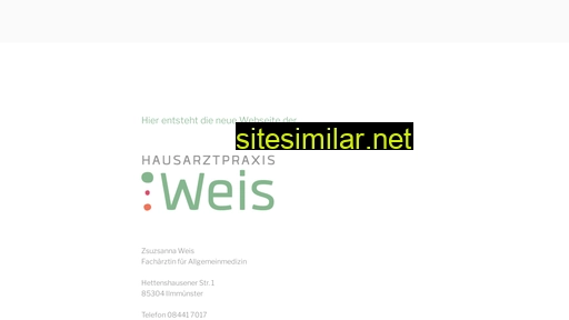 hausarztpraxis-weis.de alternative sites
