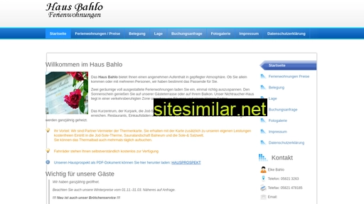 hausbahlo.de alternative sites