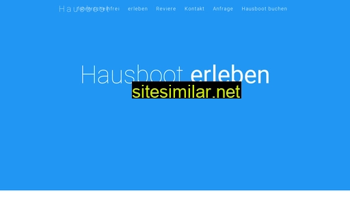 hausboot-fuehrerscheinfrei.de alternative sites