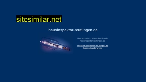 hausinspektor-reutlingen.de alternative sites