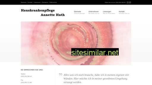 hauskrankenpflege-annette-huth.de alternative sites