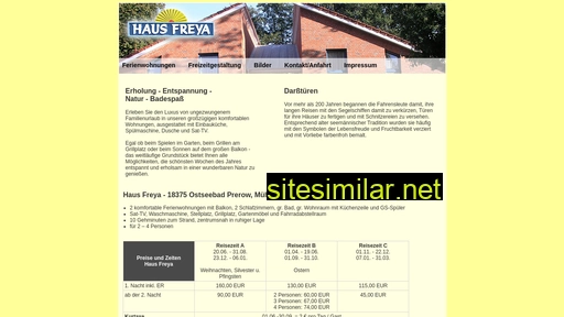 Haus-freya-prerow similar sites