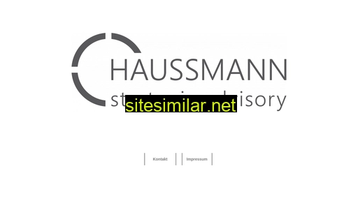 haussmann-strategic-advisory.de alternative sites