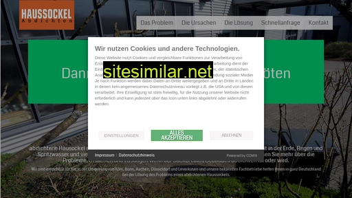 haussockel-abdichten.de alternative sites