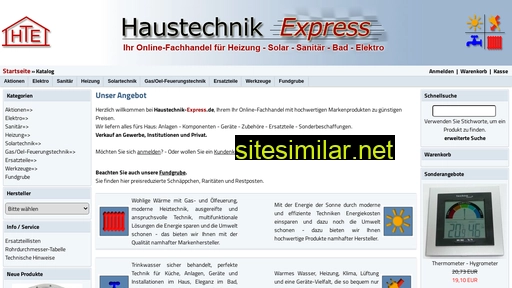 Haustechnik-express similar sites