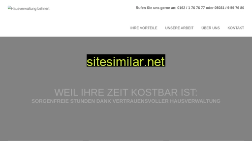 hausverwaltung-lehnert.de alternative sites