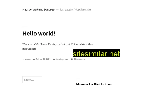 hausverwaltung-longree.de alternative sites