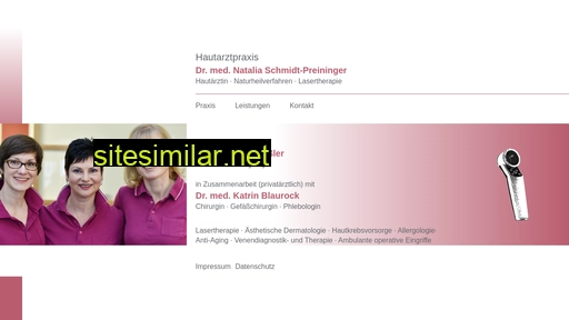 hautaerztin-schmidt-preininger.de alternative sites