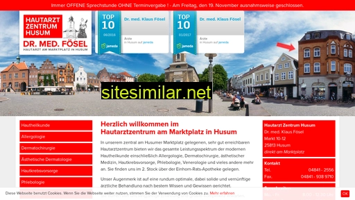 hautarzt-husum.de alternative sites