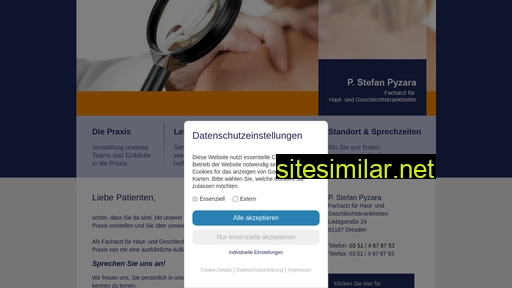 hautarzt-pyzara.de alternative sites