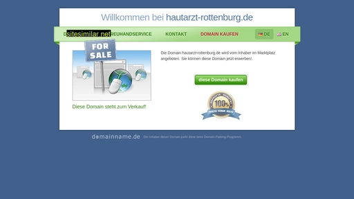 hautarzt-rottenburg.de alternative sites