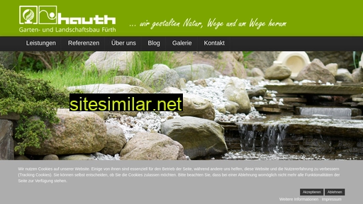 hauth-galabau.de alternative sites