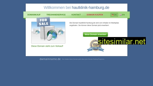 hautklinik-hamburg.de alternative sites