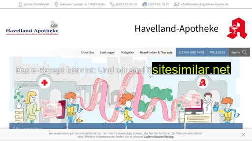 havelland-apotheke-kladow.de alternative sites