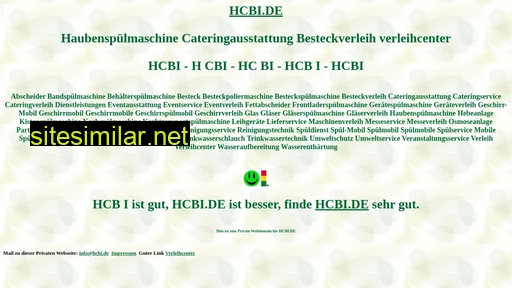 hcbi.de alternative sites