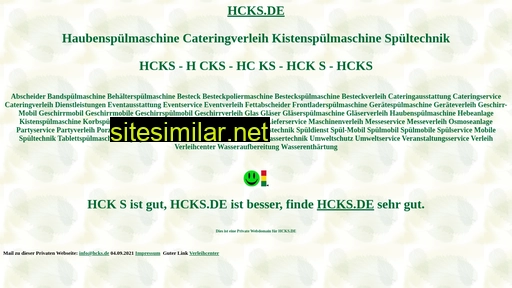 hcks.de alternative sites