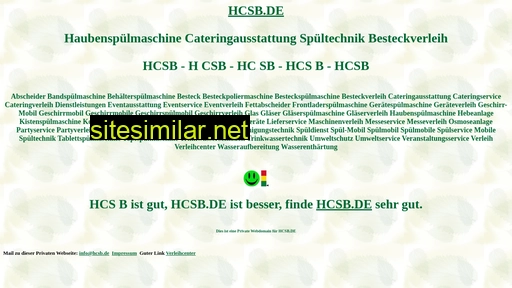 hcsb.de alternative sites