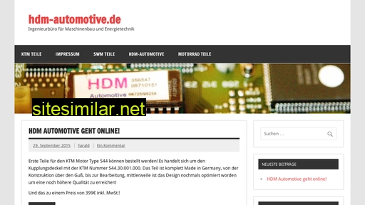 hdm-automotive.de alternative sites