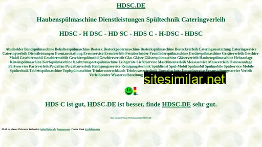hdsc.de alternative sites